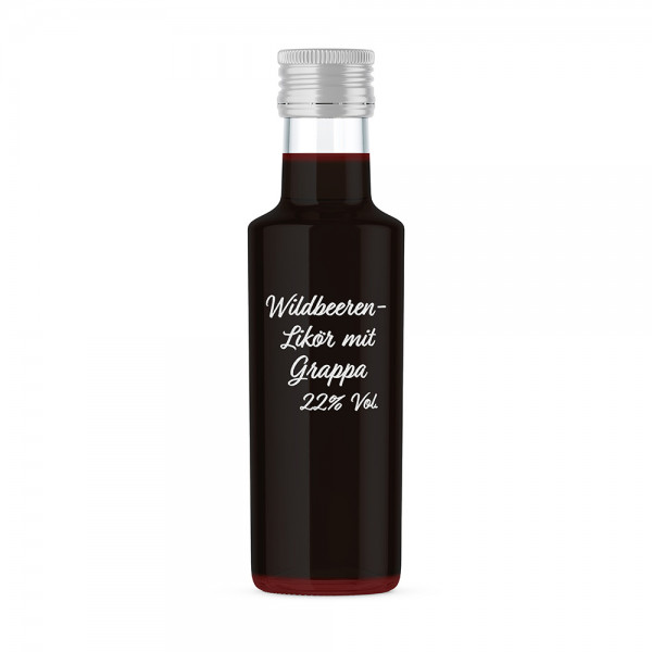 Wildbeerenlikör mit Grappa